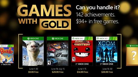 Games with Gold June