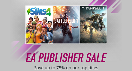 Origin's EA Publisher Sale