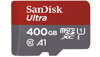 SanDisk Ultra 400GB microSDXC Card