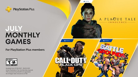PlayStation Plus Games For July 2021