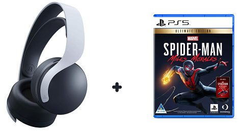 Pulse 3D Wireless Headset + Spider-Man: Miles Morales